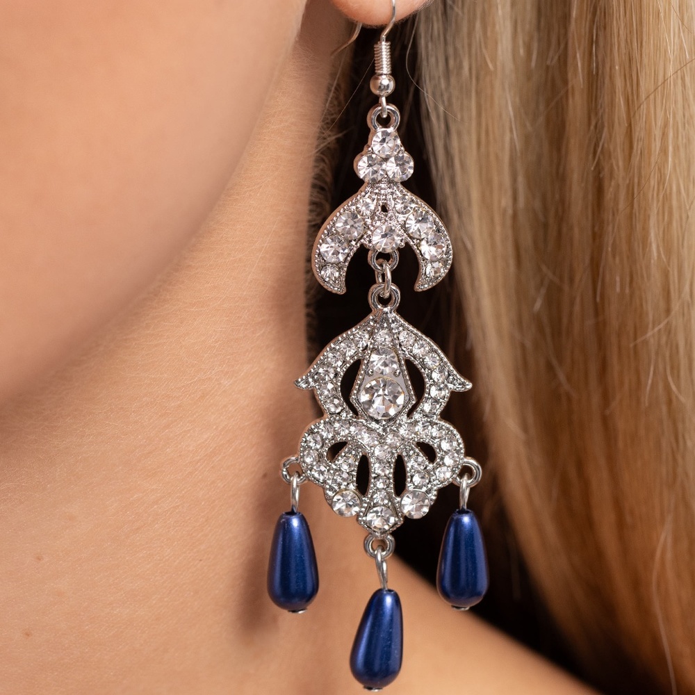 Cosmopolitan Combo - Blue Earrings